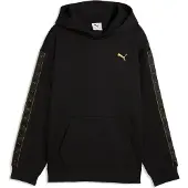 Puma Ess Tape Relaxed Hoodie Fl G - Black - 176