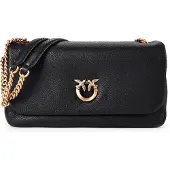 Pinko Love Soft Olkalaukku Nahka 31 cm Ruskea