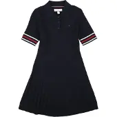Tommy Hilfiger Mekko laivastonsininen / punainen / valkoinen