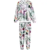Next Pyjama pastellinvihreä / tummanvihreä / lila / vanha roosa