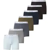 Calvin Klein Underwear Bokserishortsit laivastonsininen / pastellinsininen / vaaleanharmaa / tummanharmaa / oliivi / musta