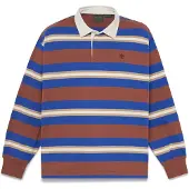 Timberland Ls Rugby Polo - Brown - M