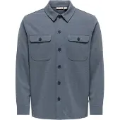 Only & Sons Onsnewkodyl Overshirt Sweat Noos - Blue - XXL