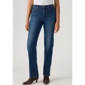 Levi's Farkut '723 High Rise Straight' tummansininen