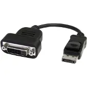 StarTech.com DP2DVIS - Videoadapteri, Musta