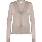 Rosemunde Rwsamira Silk Ls Cardigan - Beige - S