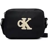 Calvin Klein Jeans Laukku vaaleabeige / musta