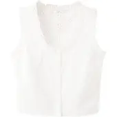 Mango Pusero 'BROTUS' offwhite