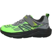 SKECHERS Tennarit 'MICROSPEC VELOCITY' basaltinharmaa / neonvihreä / musta