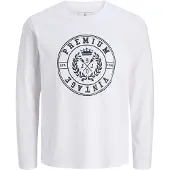 Jack & jones Junior Paita 'JPRBLUZANDER' musta / valkoinen