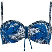 Olympia Bikinitoppi marine / kuninkaallisen sininen / valkoinen