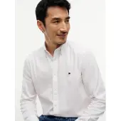 Tommy Hilfiger Flex Dobby Sf Shirt - White - M