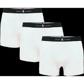 Ralph Lauren for man. 714965507013 Set of 3 classic white cotton blend boxers (M), Homewear