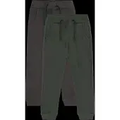 Minymo Pants Sweat 2-Pack - Green - 92