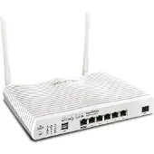 Draytek Vigor 2865ax, Wi-Fi 6 (802.11ax), Kaksitaajuus (2,4 GHz/5 GHz), Ethernet LAN, ADSL2, Valkoinen, Pöytäreititin (V2865AX-B-DE-AT-CH)