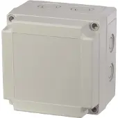 Fibox Kotelo, PC, metriset kolkutusaukot Harmaa kansi 6016309 Universalkabinet 130 x 130 x 100 Polykarbonat Gråhvid (RAL 7035) 1 stk