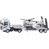 Siku 1:87 MAN Truck With Police Helicopter