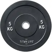 Titan Life Rubber Bumper Plate, Levypainot Bumper