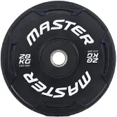 Master Fitness Easy Grip Black, Levypainot Bumper