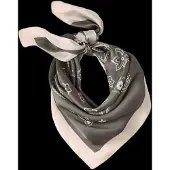 Lindex Scarf - Khaki green - ONE SIZE