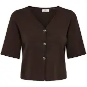 JDY Jdyastra 3/4 V-Neck Button Cardigan Knt - Brown - XS