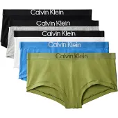 Calvin Klein Boyshort 5Pk - Multi/patterned - XL