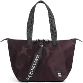 Marimekko Tote M Unikko - Burgundy - ONE SIZE