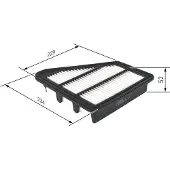 Bosch Ilmansuodatin , F 026 400 453 - Honda - Civic