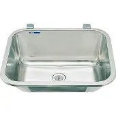 Juvel Intra vk50 stainless steel utility sink wall hung with