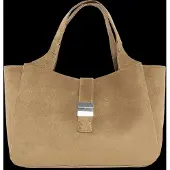 Gina Tricot Midi Detail Bag - Brown - ONE SIZE