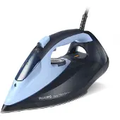 Philips 7000 series DST7041/20, Kuiva- & höyrysilitysrauta, SteamGlide Elite -pohjalevy, 2 m, 250 g/min, Sininen, 50 g/min
