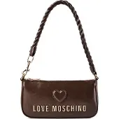 Love Moschino Cipria Olkalaukku Nahka 25 cm Ruskea