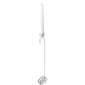 Georg Jensen Classic Christmas 2026 Rumpukynttilänpidike, palladium