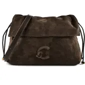Coccinelle Lidia Crossbody-laukku Nahka 31 cm Oliivinvihreä