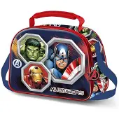 KARACTERMANIA Avengers 3d Assemble 20x26x10 Cm Lounaslaukku