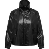 ONLY Carmini Faux Leather Jacket Otw - Black - 46