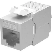 Pro Keystone-moduuli RJ45 CAT 6A, STP, ohut