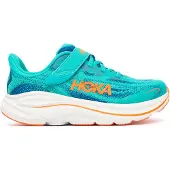 Hoka One One Urheilukengät 'CLIFTON 10' sininen / vaaleansininen / oranssi