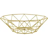 Semoic Metallilangasta valmistettu hedelmäkori, iso pyöreä leipäkori