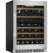 mQuvée Sisäänrakennettava viinikaappi - WineCave 800 60D Stainless