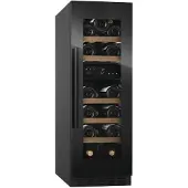 mQuvée - Sisäänrakennettava viinikaappi - WineCave 800 30D Fullglass Black