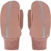 CeLaVi Pu Padded Mittens - Brown - 6-8Y