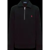 Ralph Lauren Knit T-Shirts Sweatshirt Polo Black 10-12 Y Musta 10-12 vuotta Pojat