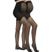 Mamalicious Nylonsukkahousut 'MLSABRINA' musta