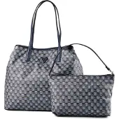 GUESS for woman. TWJG8681240 Navy Wave II Bag (OSFA), Casual, Polyurethane