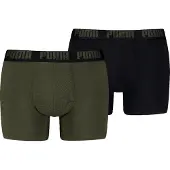Puma Bokserishortsit 'Everyday' oliivi / musta