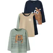Name it Nmmniko 3P Ls Top Lnoos - Navy - 110