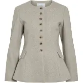 Vila Vizikka L/S Waist Jacket/Bfs - Beige - 40