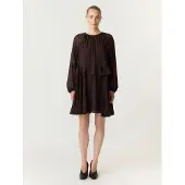 Y.A.S Yasmilva Ls Dress S. Noos - Brown - 42