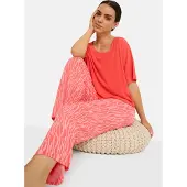 LASCANA Pyjama pastellinpunainen / vaaleanpunainen